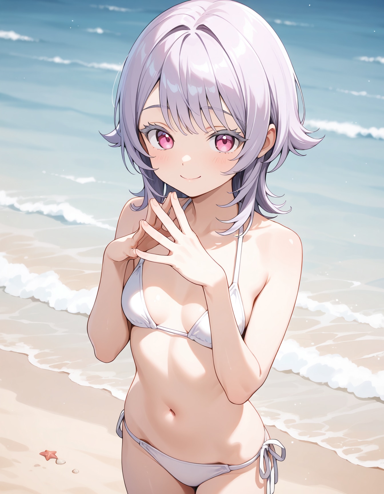 紫髪