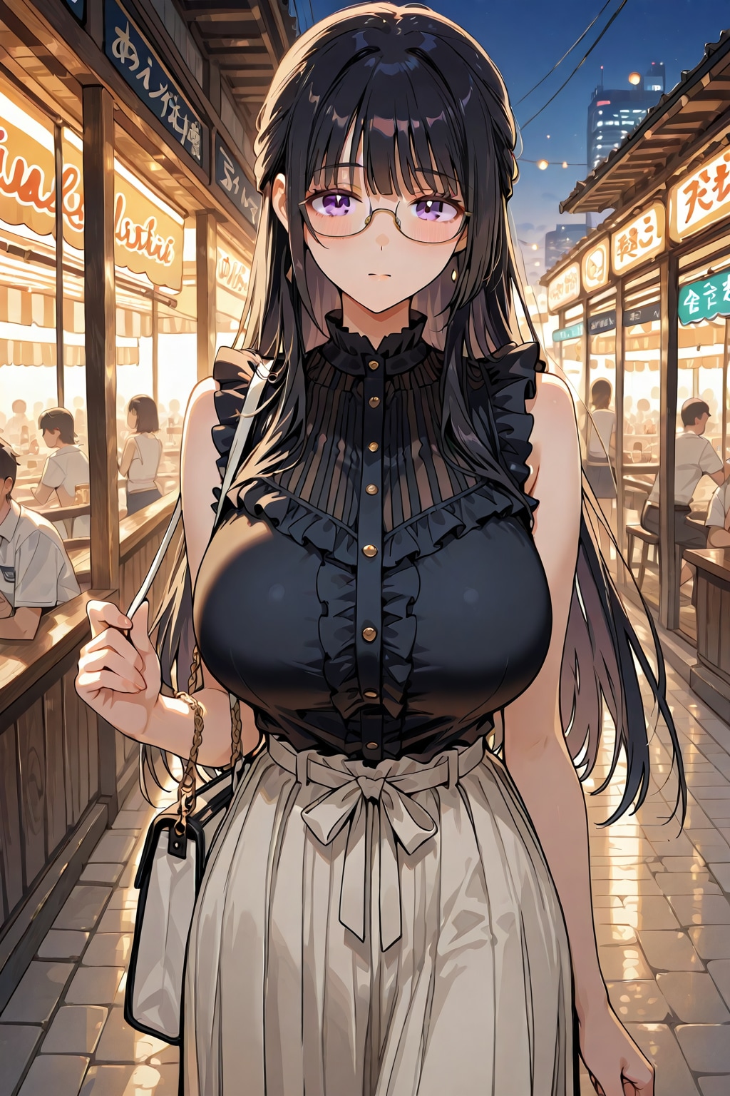 散歩中