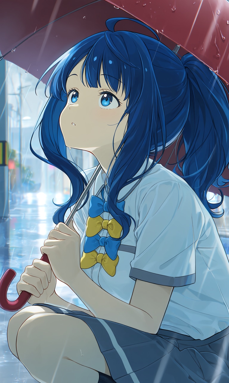 八奈見杏菜と傘 | の人気AIイラスト・グラビア