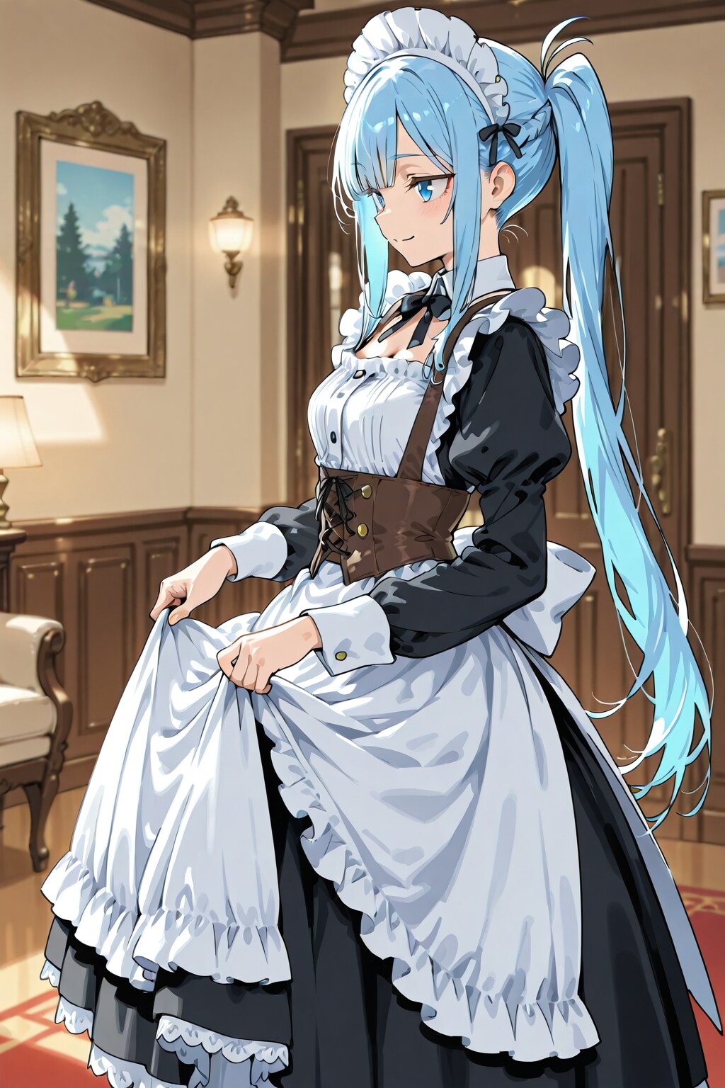 お帰りなさいませ・・・お館様。