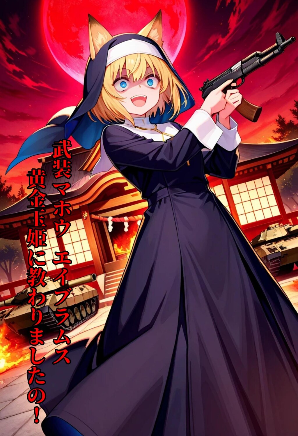 #オキツネゾンビ討伐 『微笑と怒涛の修道狂』【ニャンノ世界】