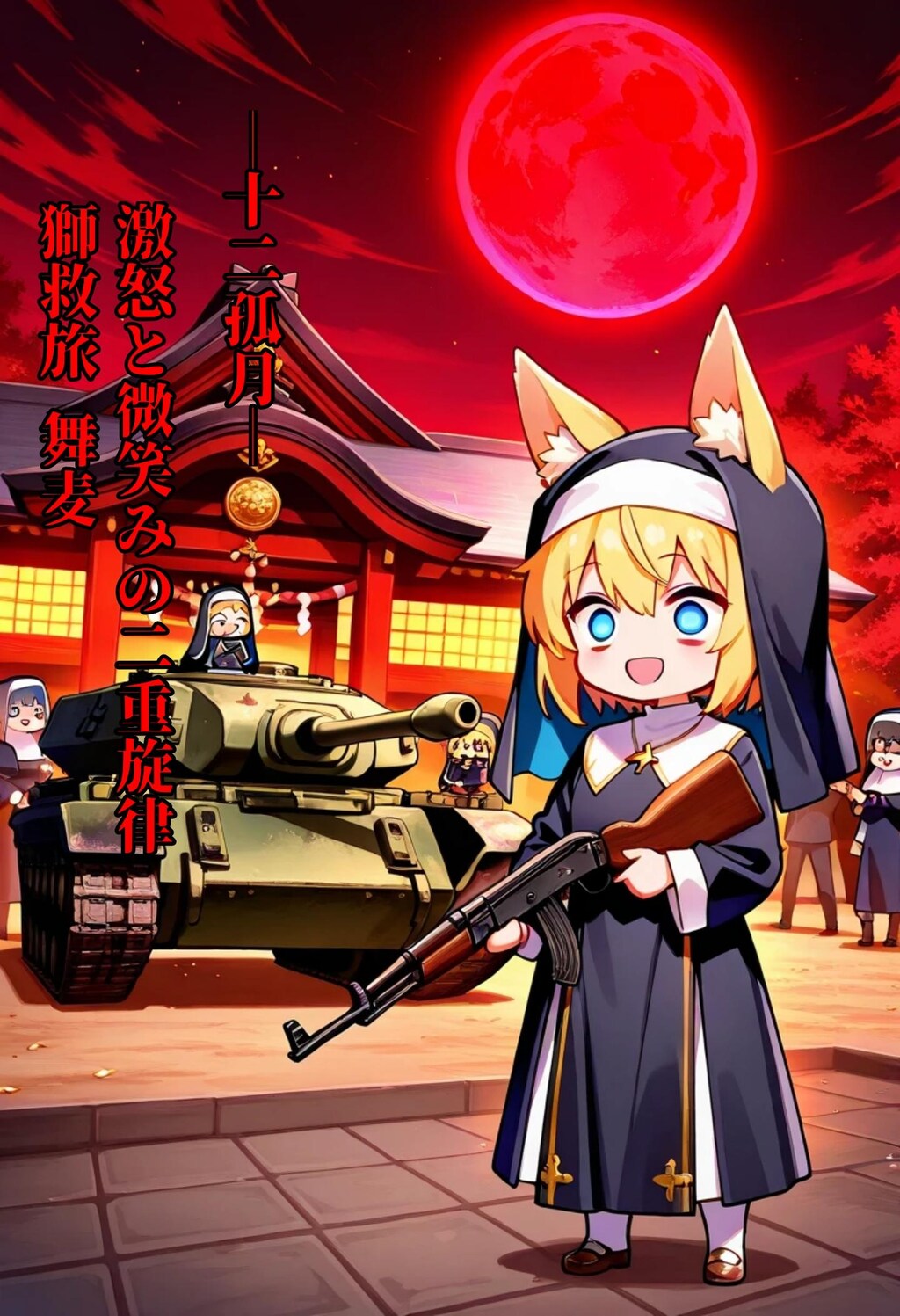 #オキツネゾンビ討伐 『微笑と怒涛の修道狂』【ニャンノ世界】