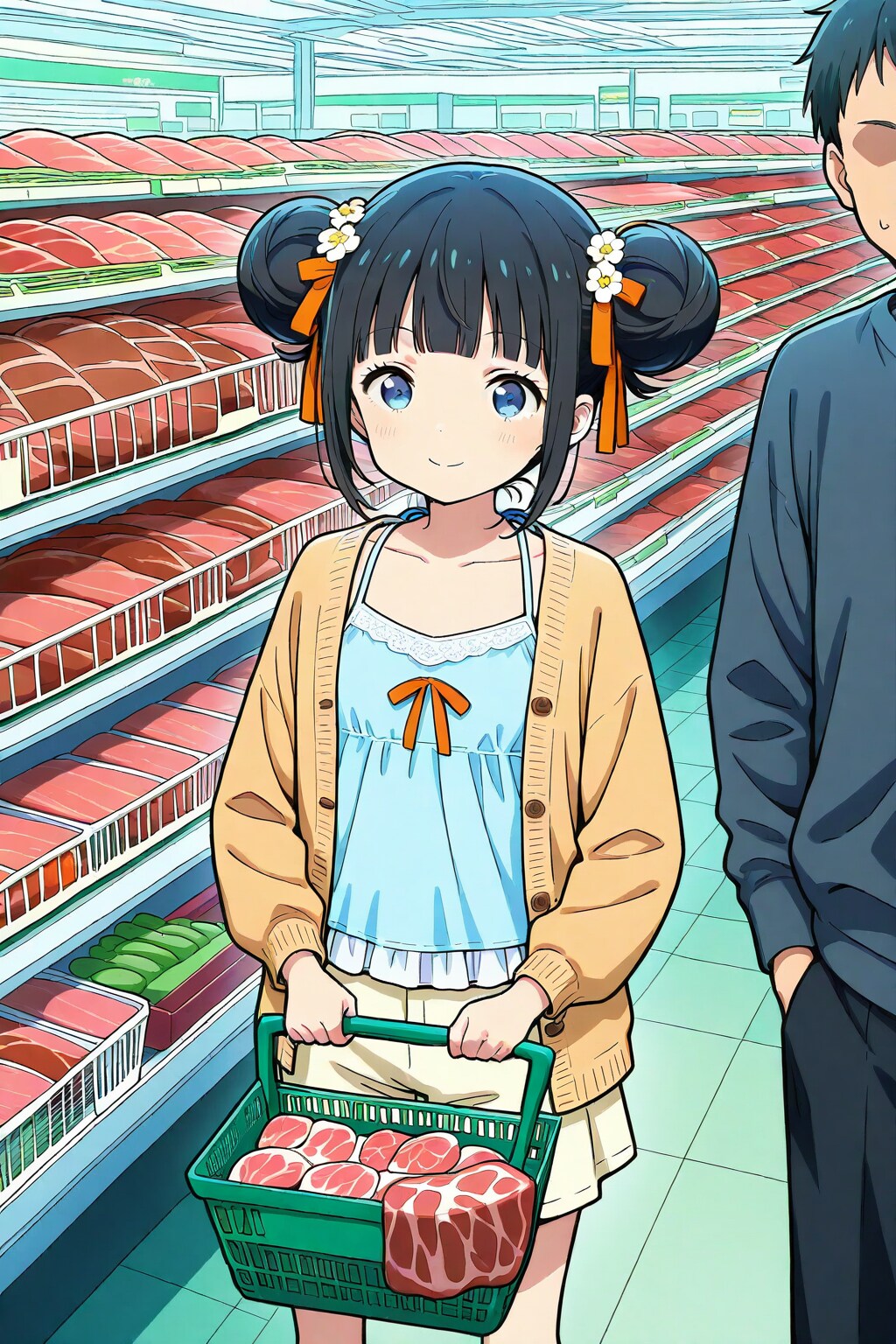 「今日は肉🥩の日‼️」なおだんごちゃん🍡✨