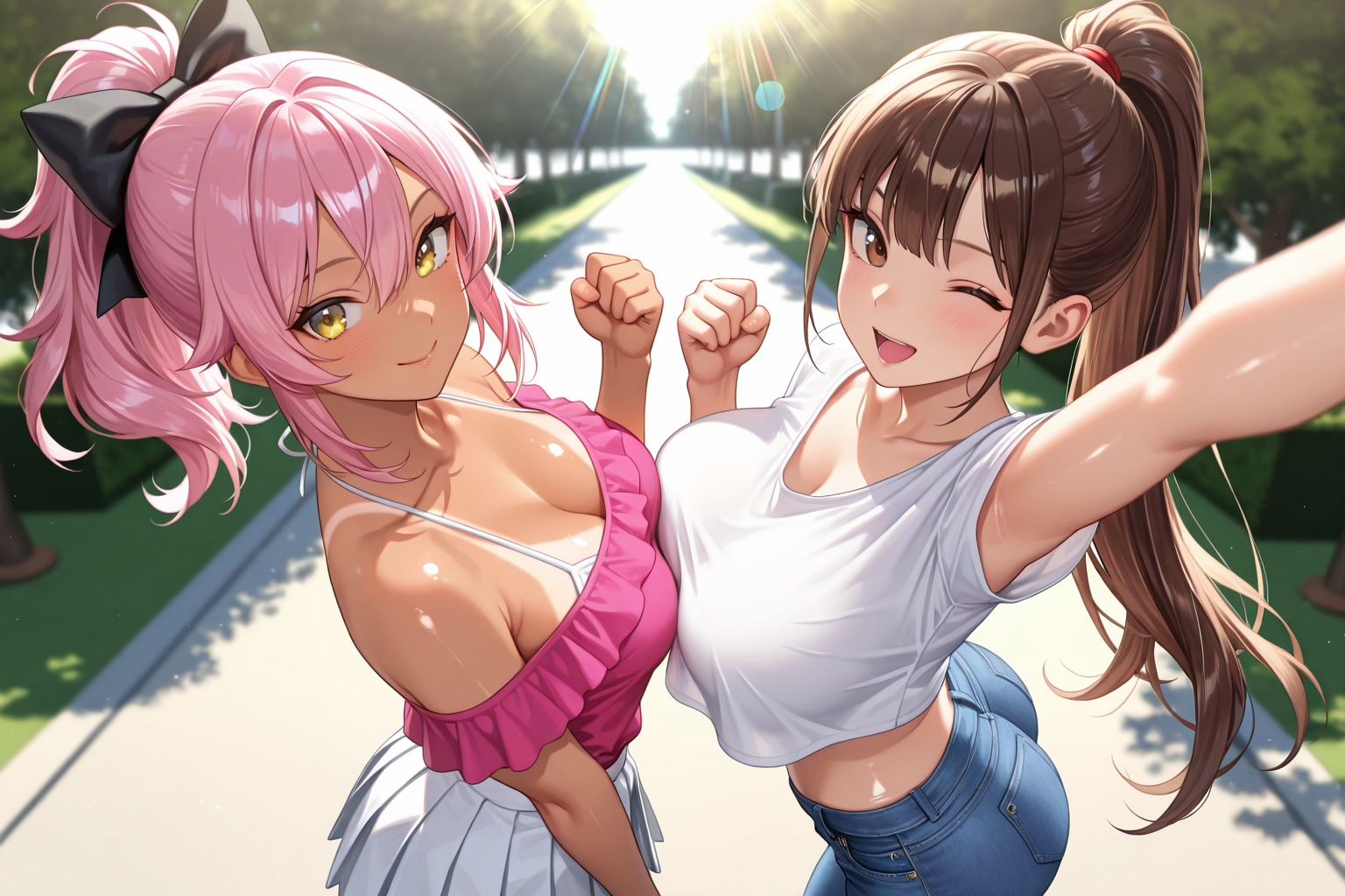 渚沙ちゃんとツーショット♪