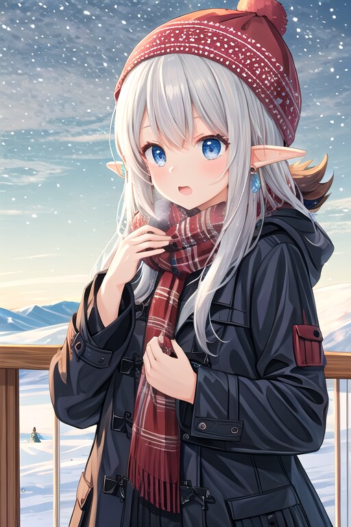 やっぱり寒いね | の人気AIイラスト・グラビア