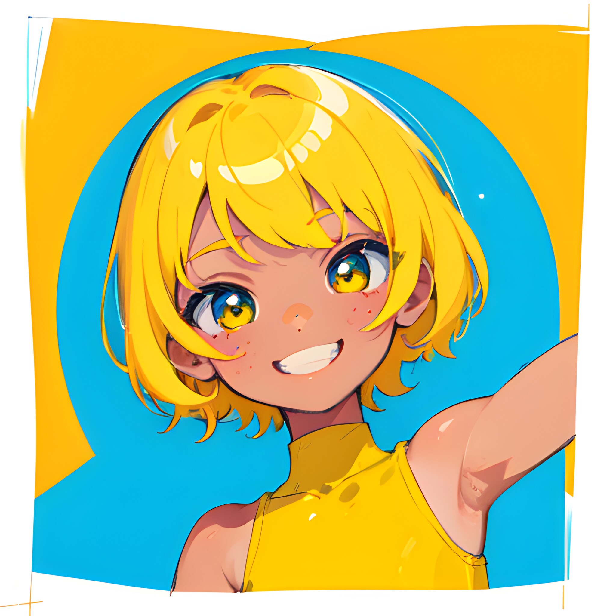 太陽の笑顔