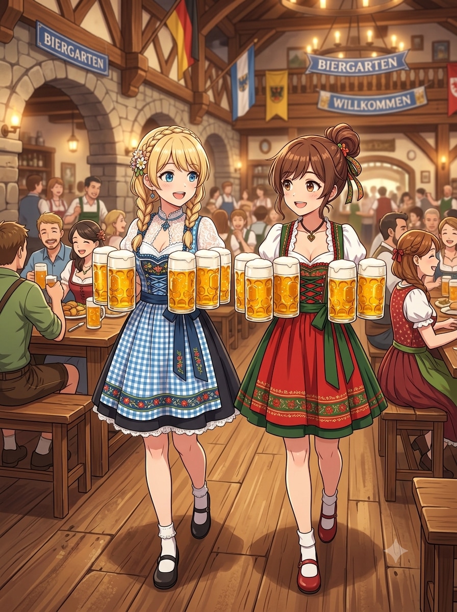 8/4はビアホールの日