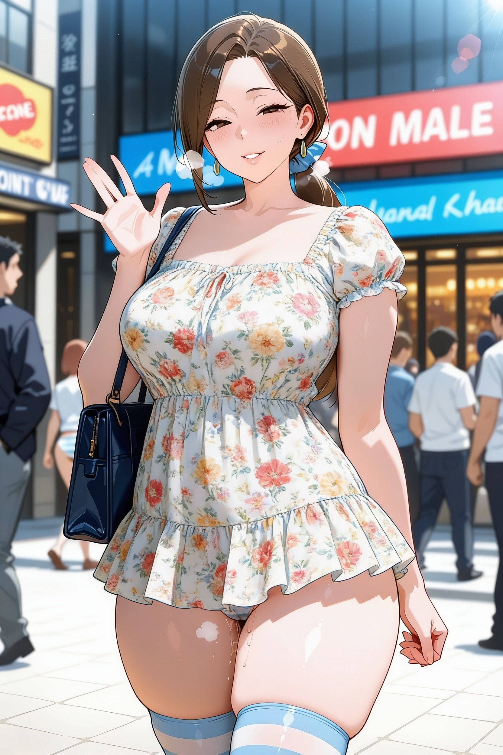 花柄攻め