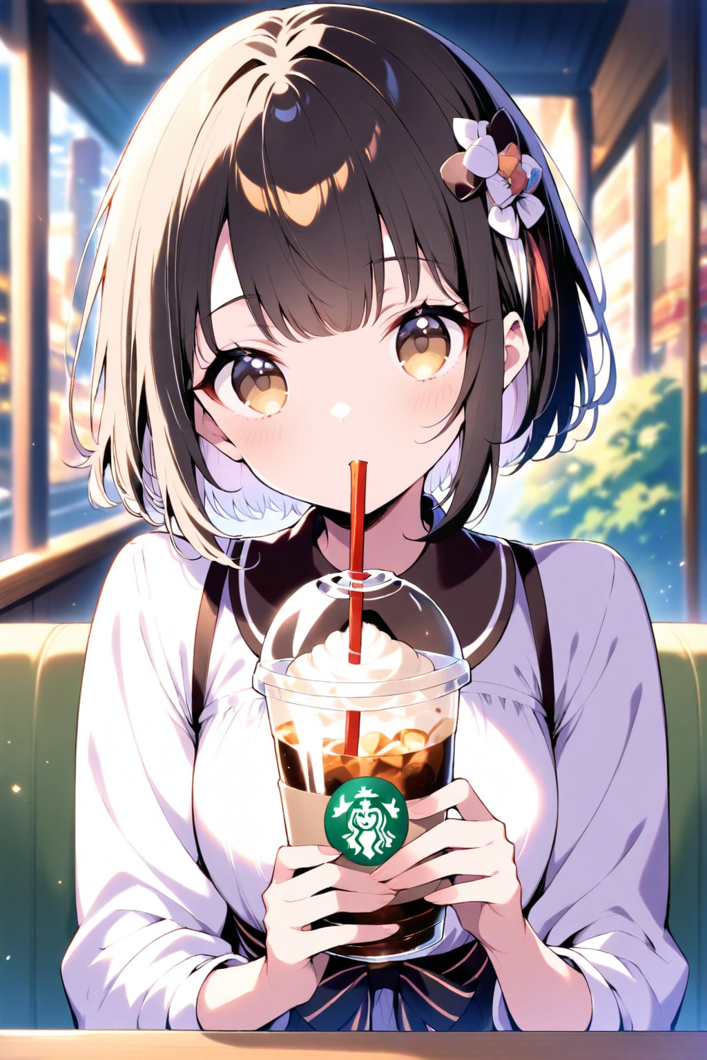 カフェにて　その２