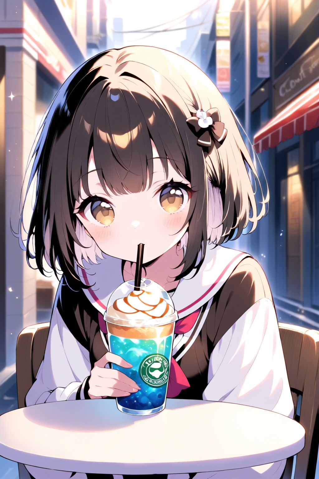 カフェにて　その２