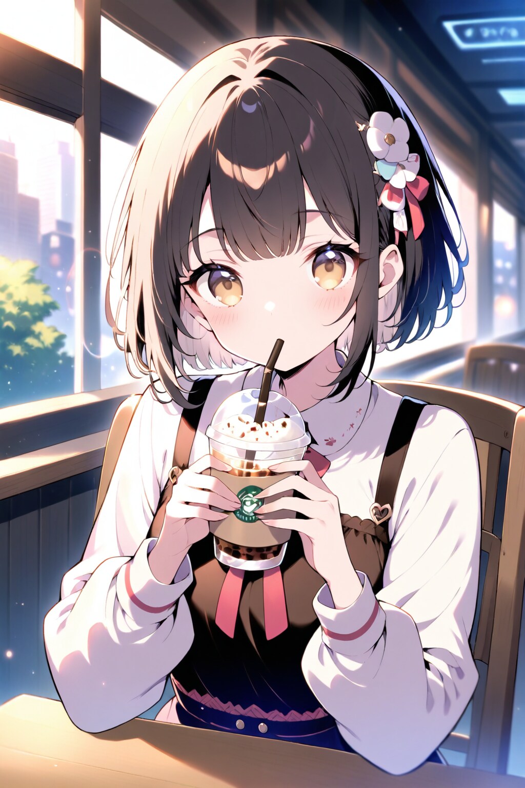 カフェにて　その２