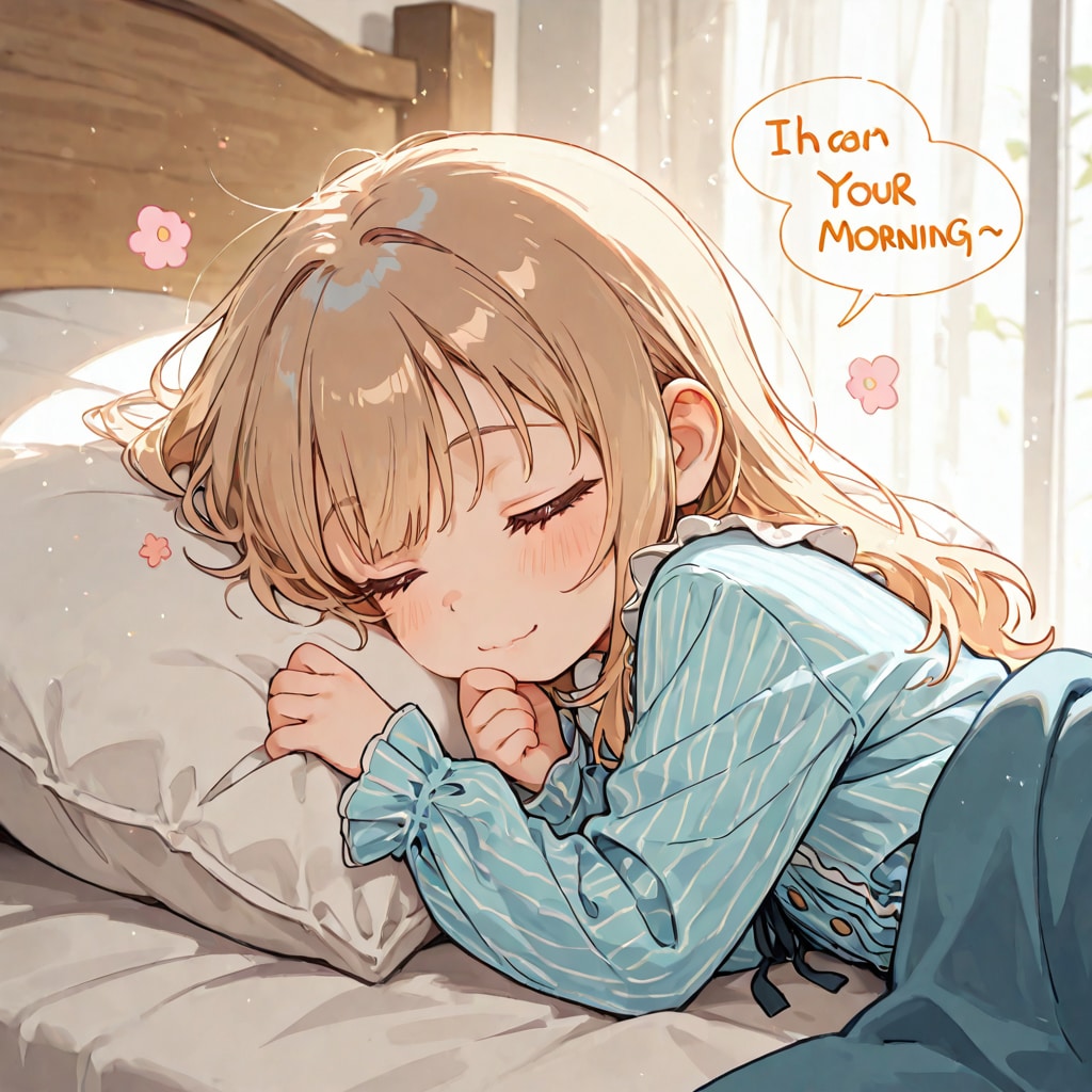 おはようございます！（まだお休み中）