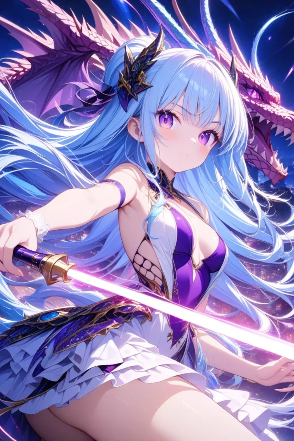 ドラゴンとスーパーメイド☆