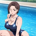 西園寺真由子×スク水 6枚目