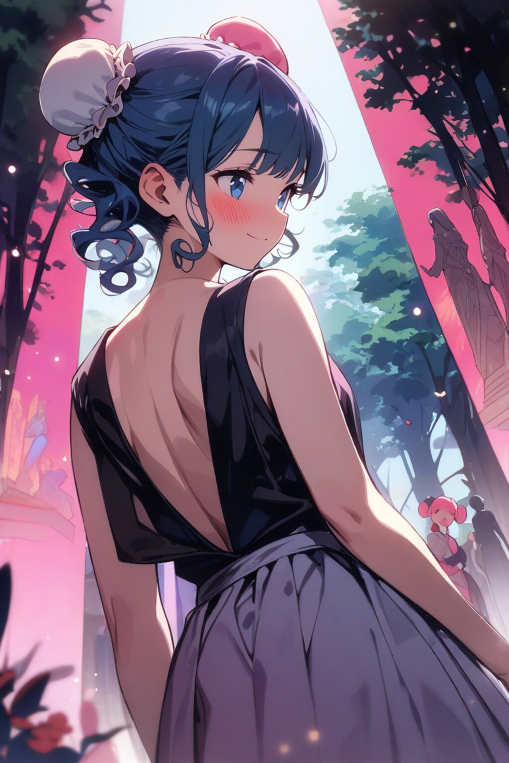 恥じらいの中の美しさ