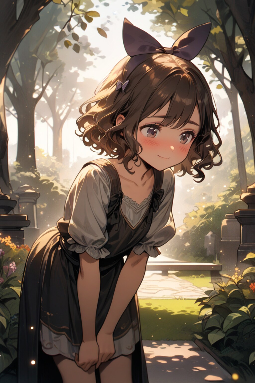 恥じらいの中の美しさ