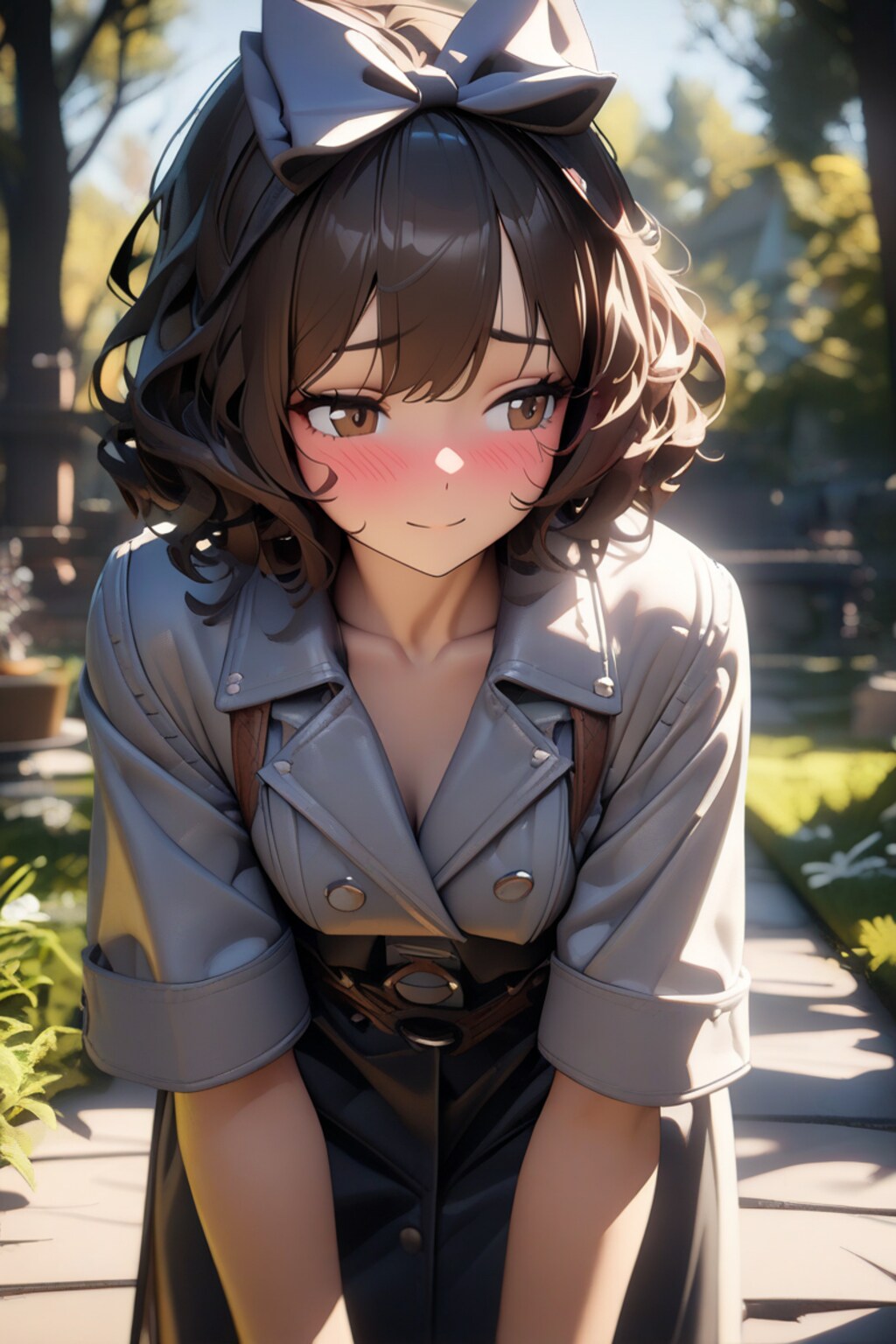 恥じらいの中の美しさ