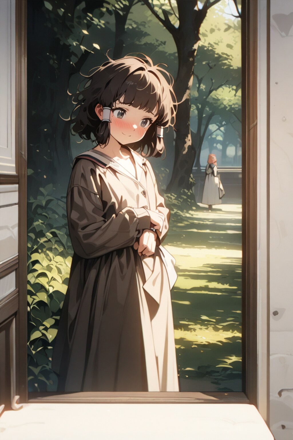 恥じらいの中の美しさ