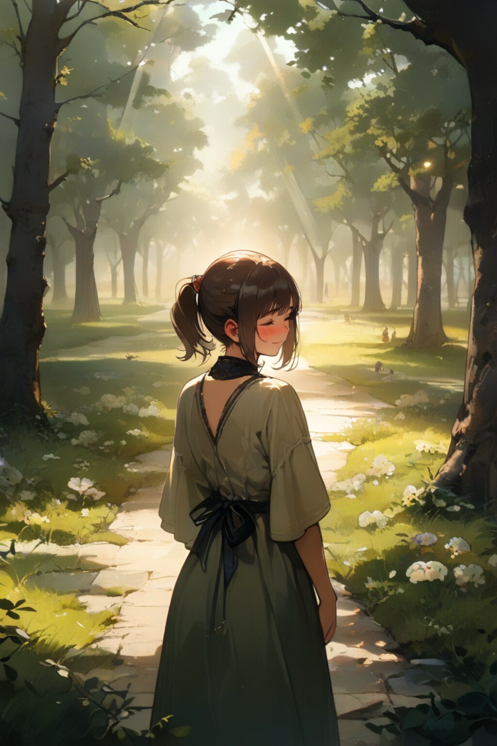 恥じらいの中の美しさ