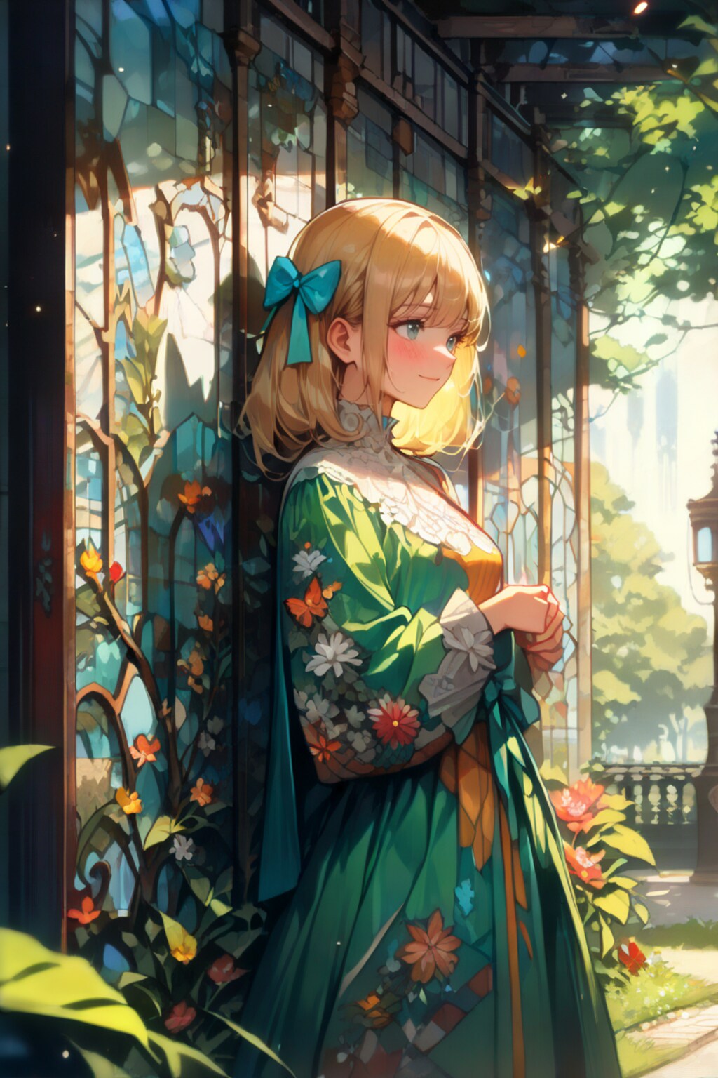 恥じらいの中の美しさ