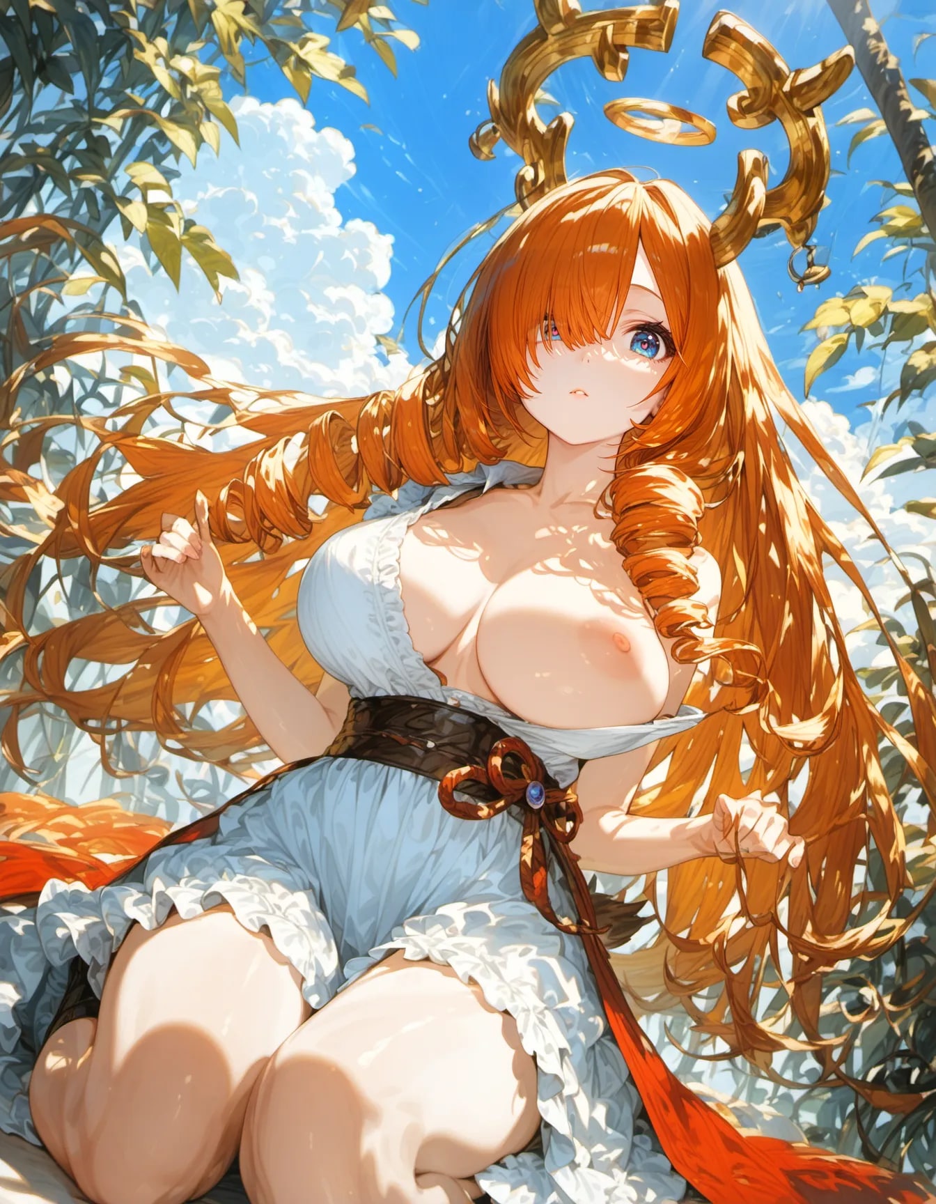 The Halo of the Summer Forest