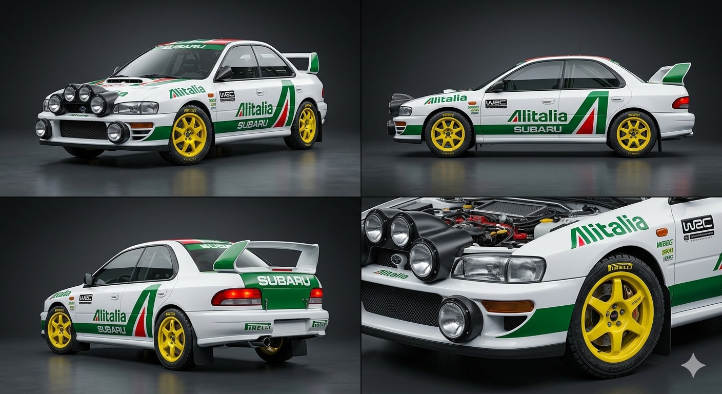 アリタリアWRXラリーカー