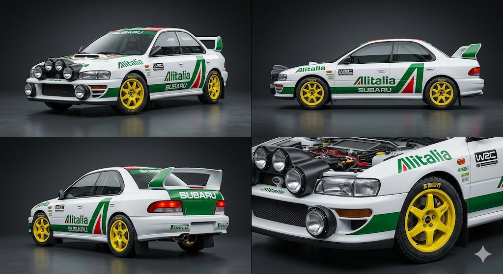 アリタリアWRXラリーカー