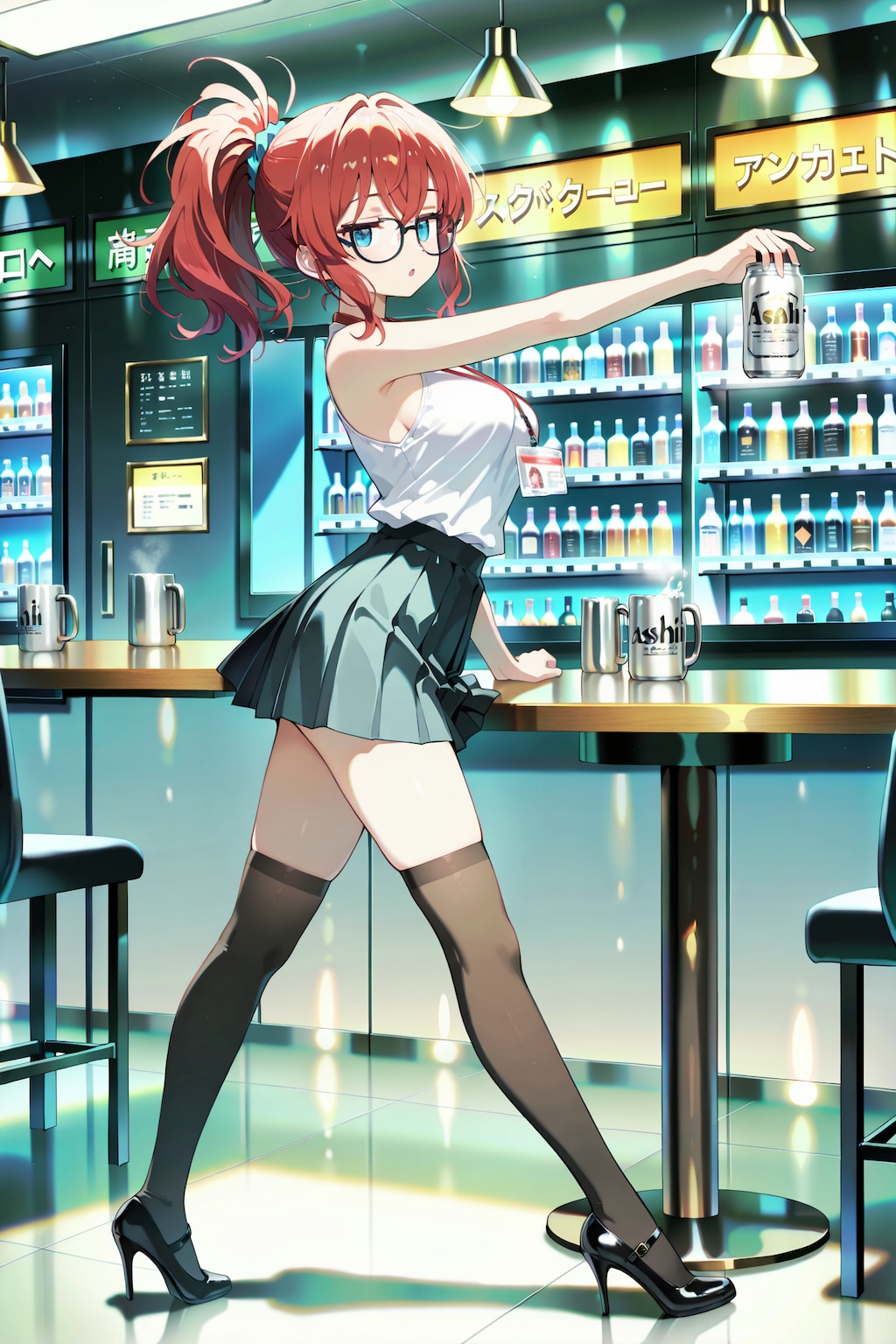 立ち飲み屋のジト目先生 Y909