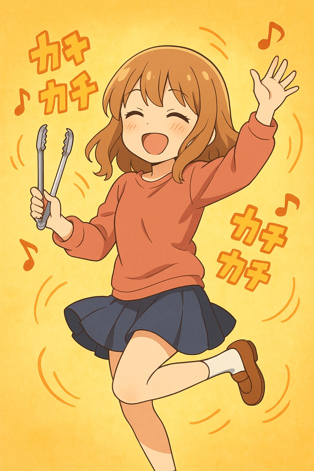 Tong click dance of joy🎵