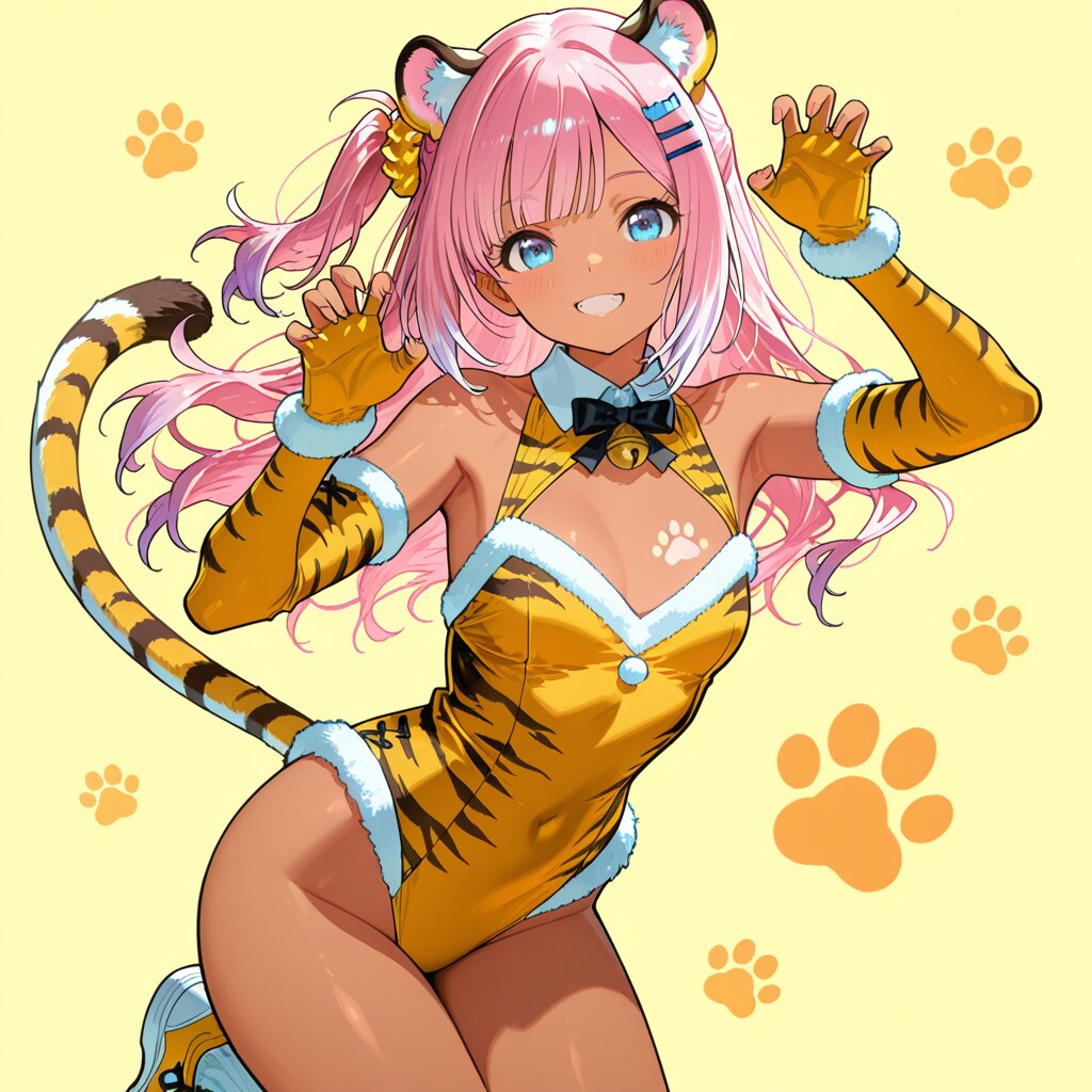 トラ猫ガール