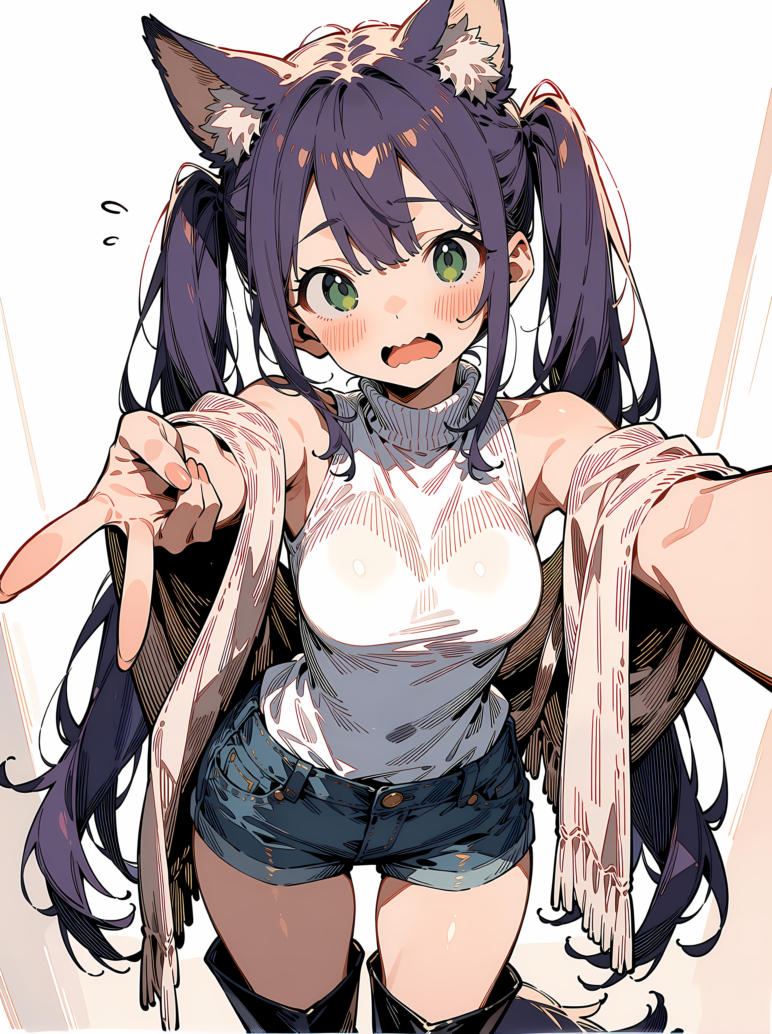 ギャルVウルフちゃん。 | の人気AIイラスト・グラビア