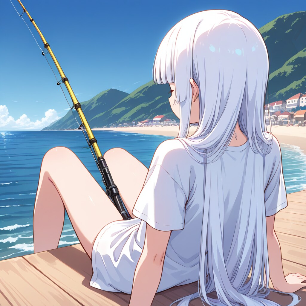 魚釣り？