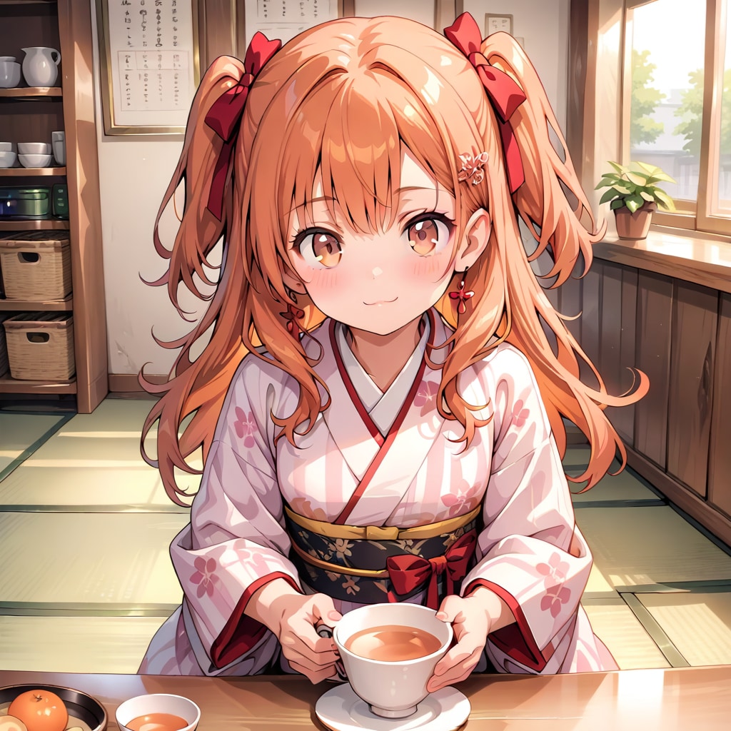 お茶の時間 | の人気AIイラスト・グラビア