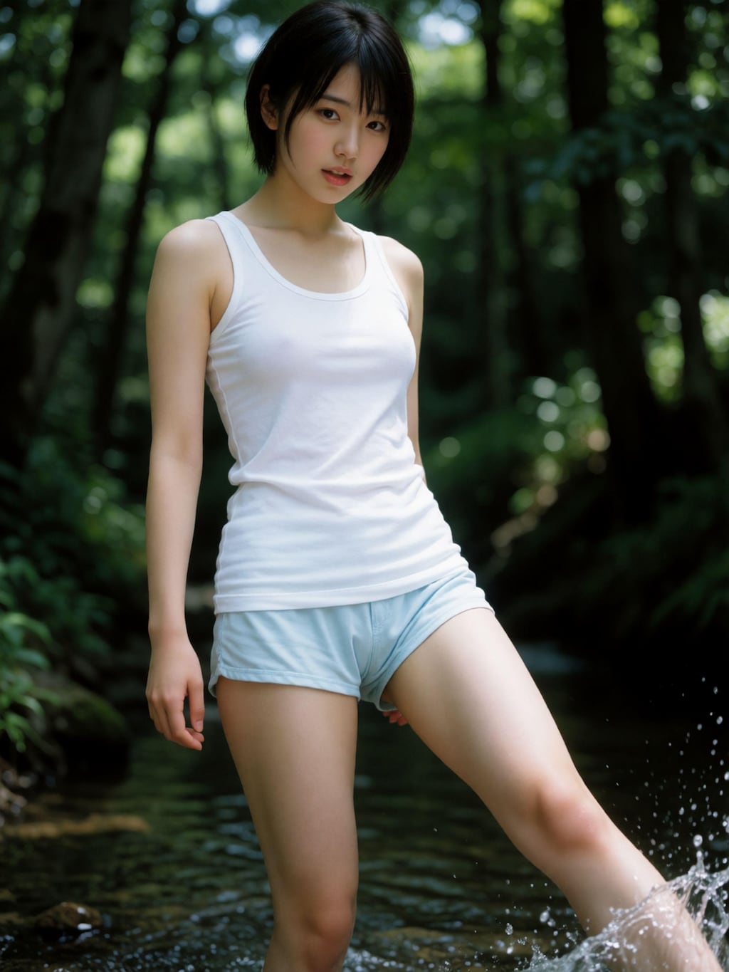 バシャ…バシャバシャ