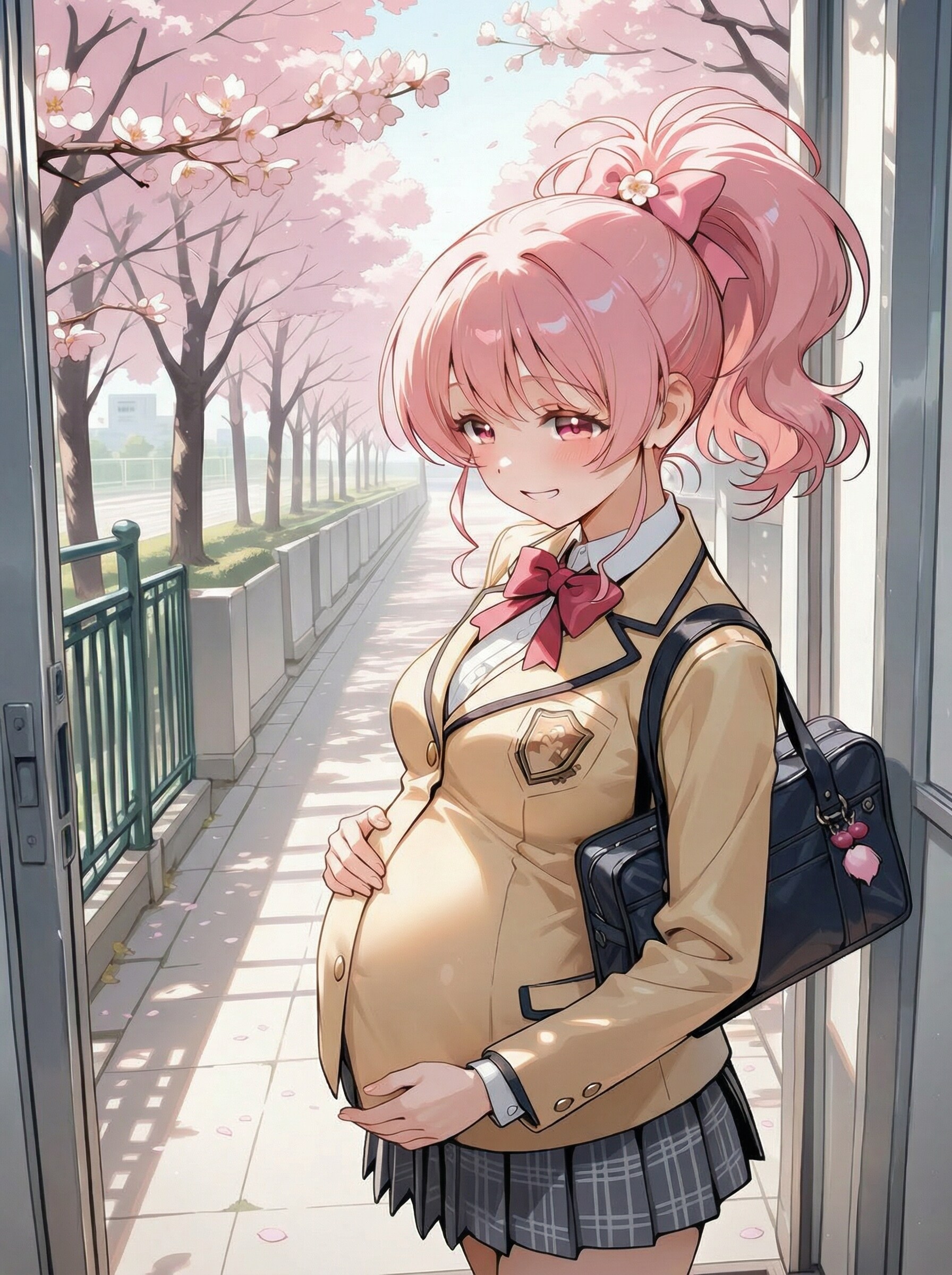 産ガ断章7 赤ちゃんと一緒に入学式♪