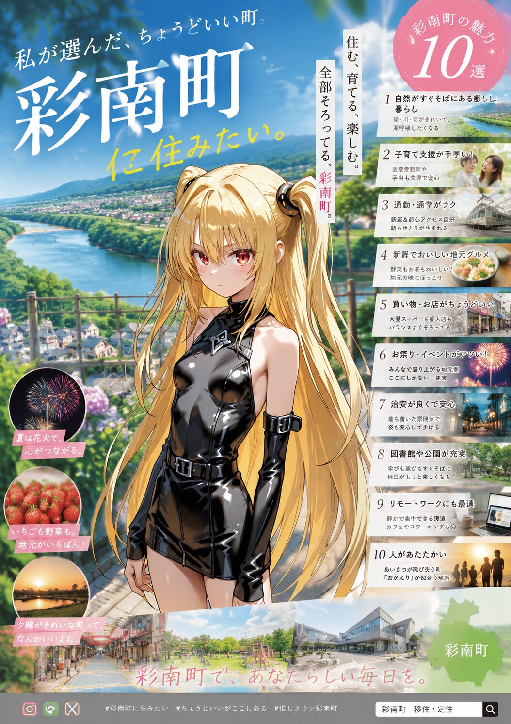 彩南町観光PR