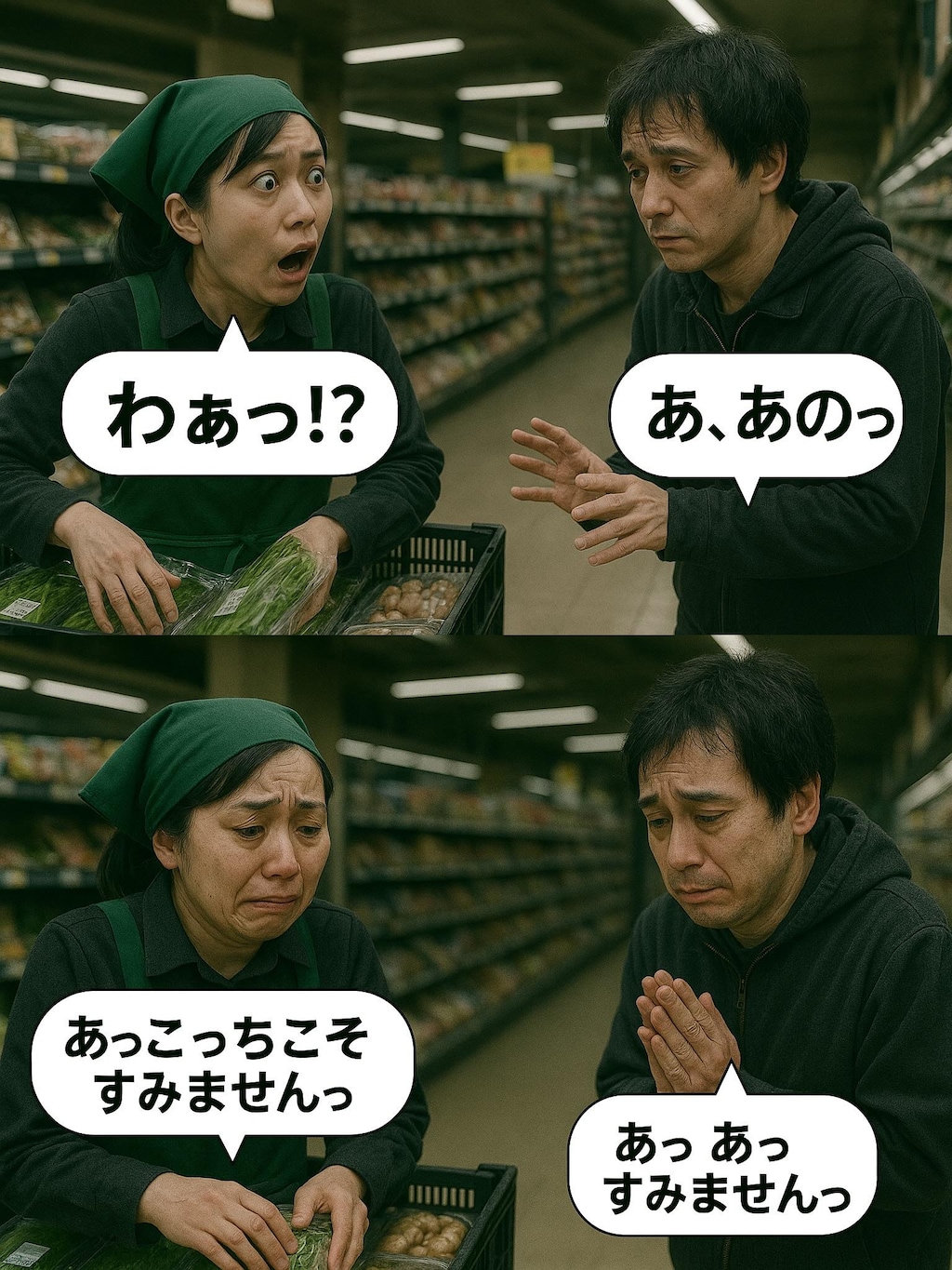 陰キャ客と陰キャ店員