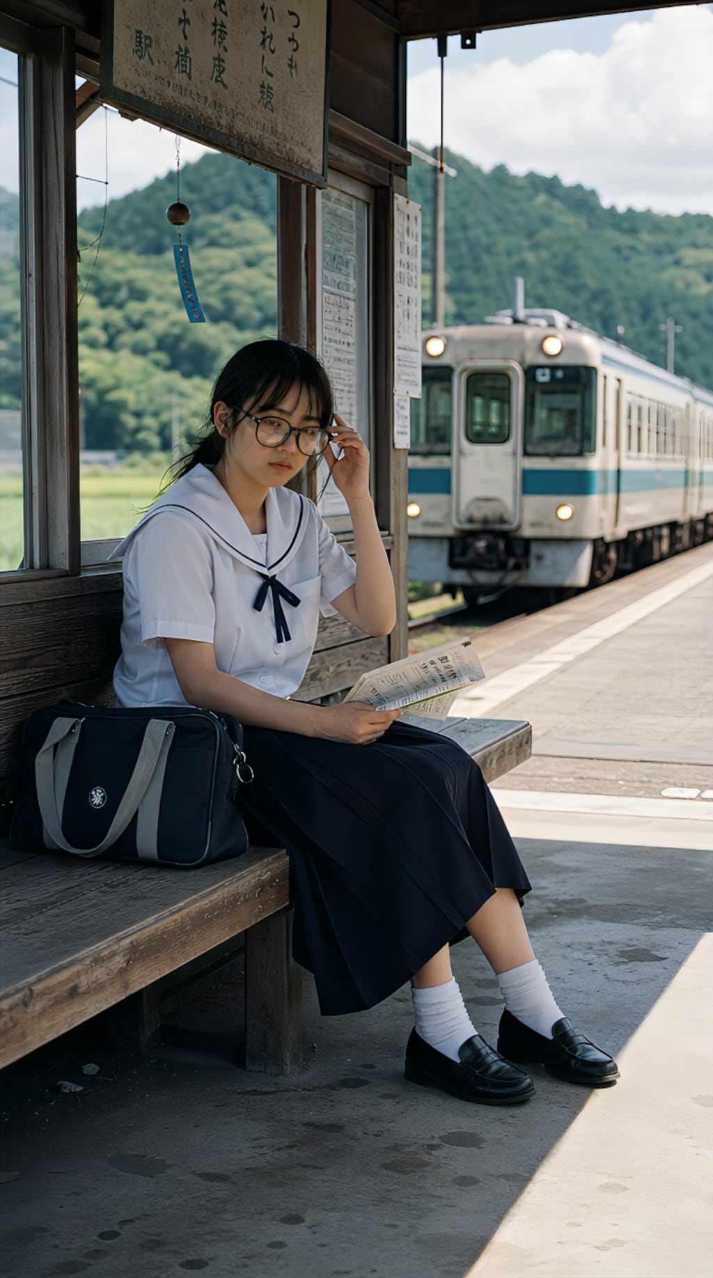 夏休みの補習帰り