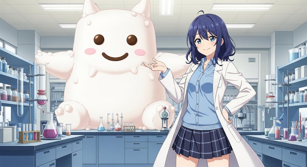 マシュマロお化け降臨