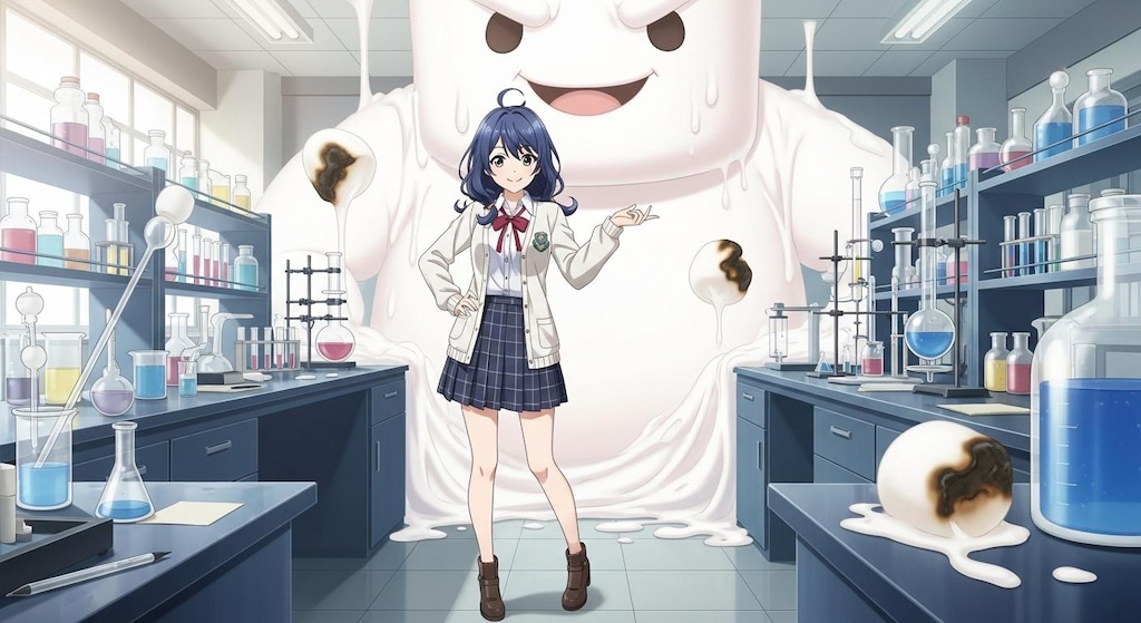 マシュマロお化け降臨