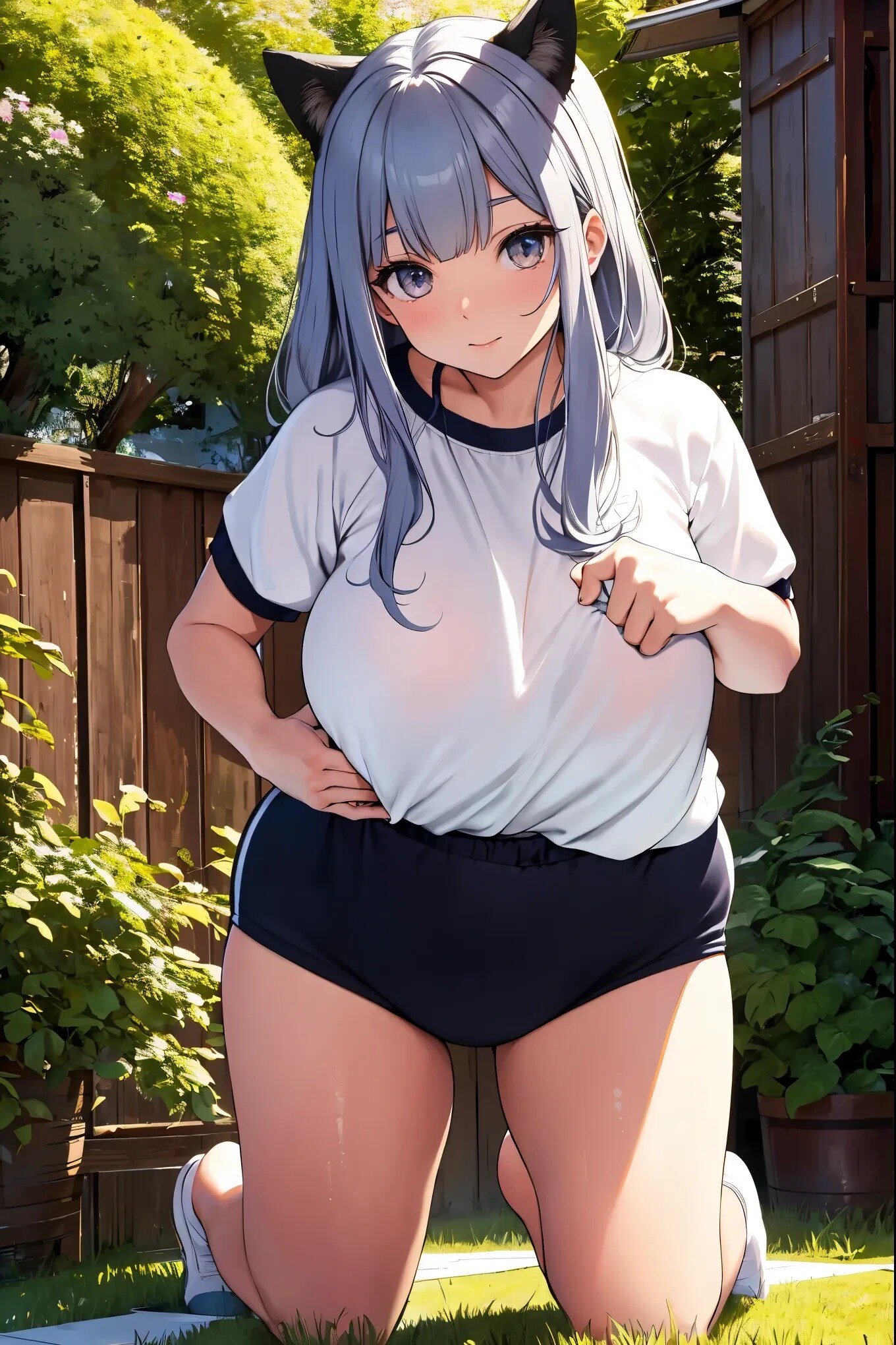 ぽっちゃり猫娘はダイエットを決意する