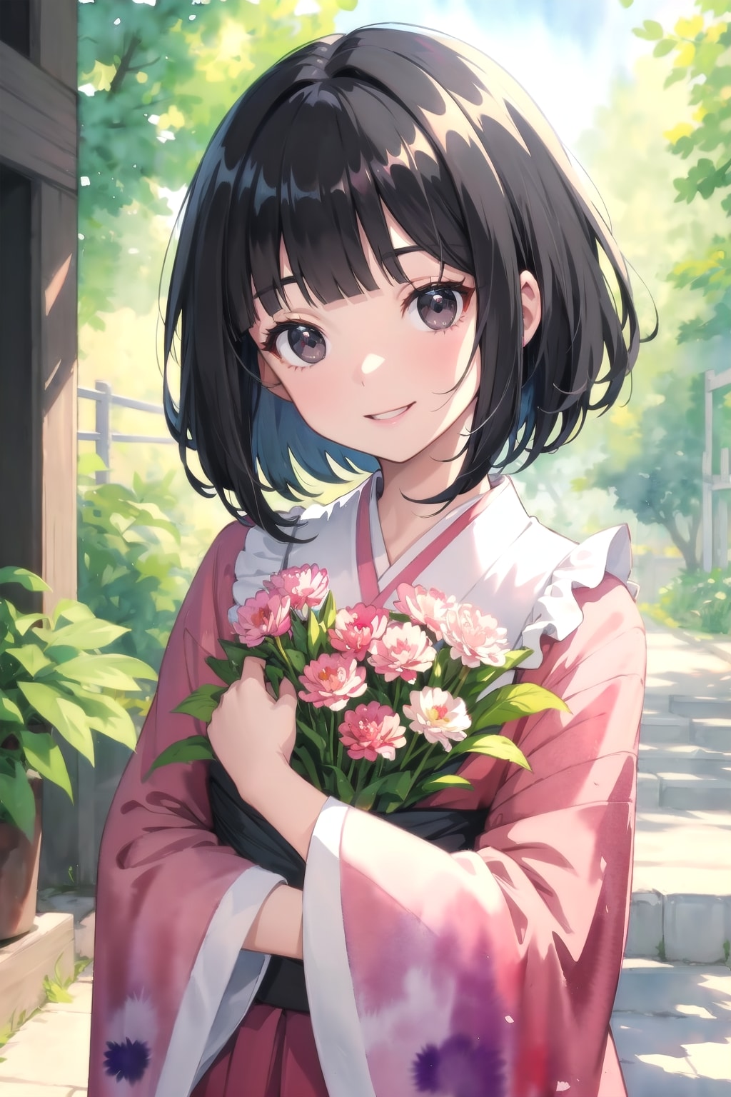 お花　ありがと