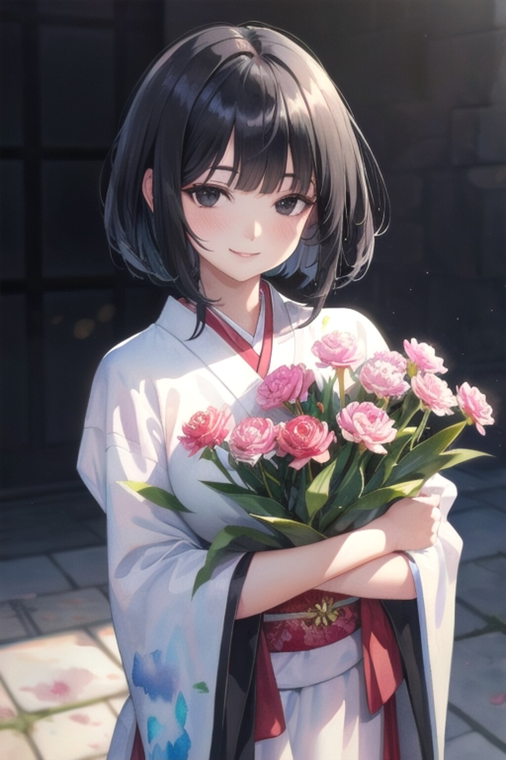 お花　ありがと