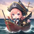 ピンク髪の海賊ちゃん 2枚目