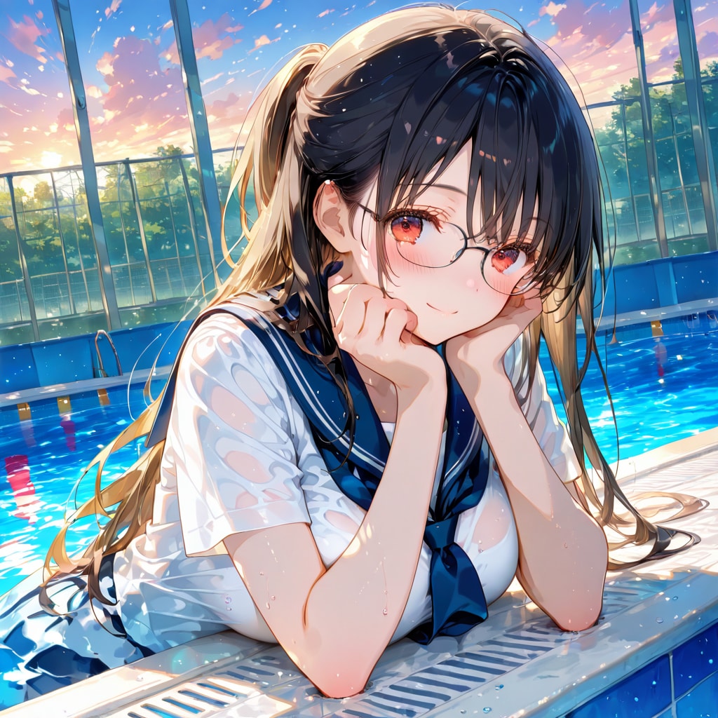 一緒に泳ご | の人気AIイラスト・グラビア