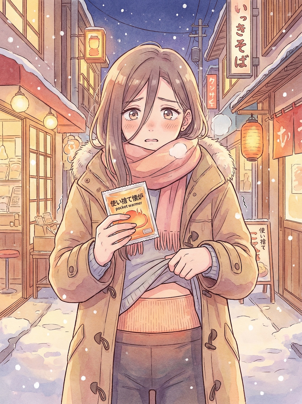 Gemini3Proさんカイロと腹巻ありがとうございます