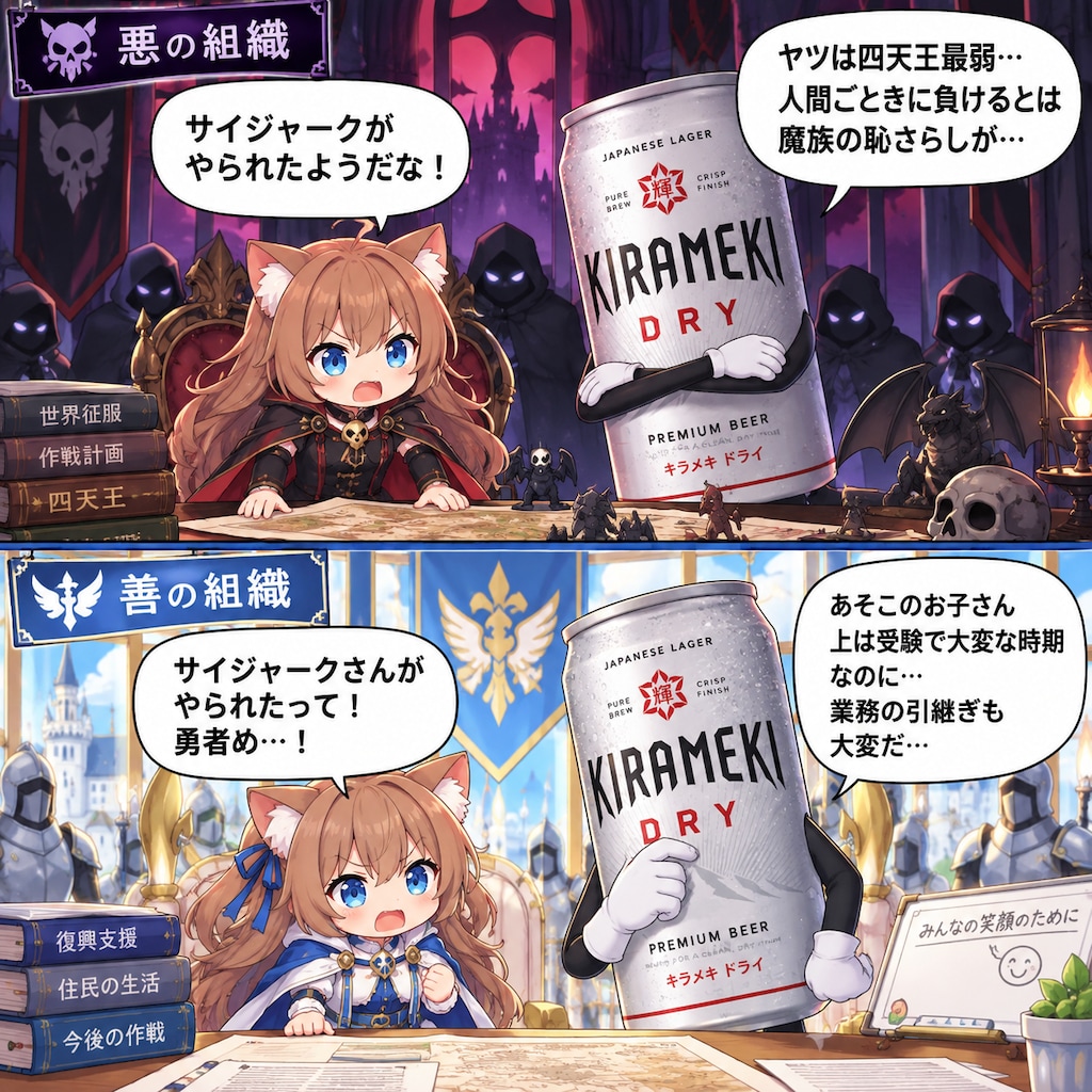 四天王の最初の１人がやられたあと