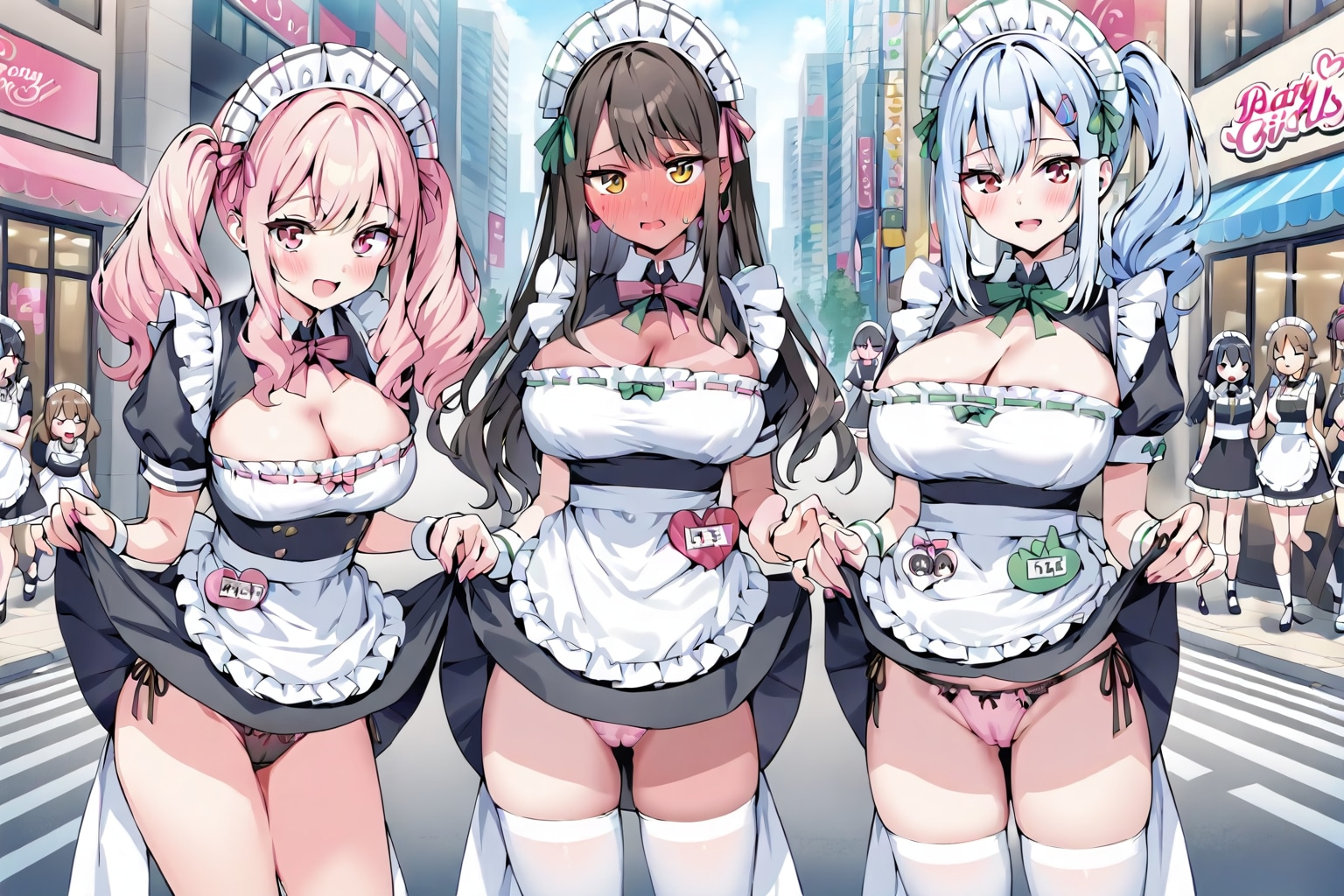 メイドさんが誘惑してくる街