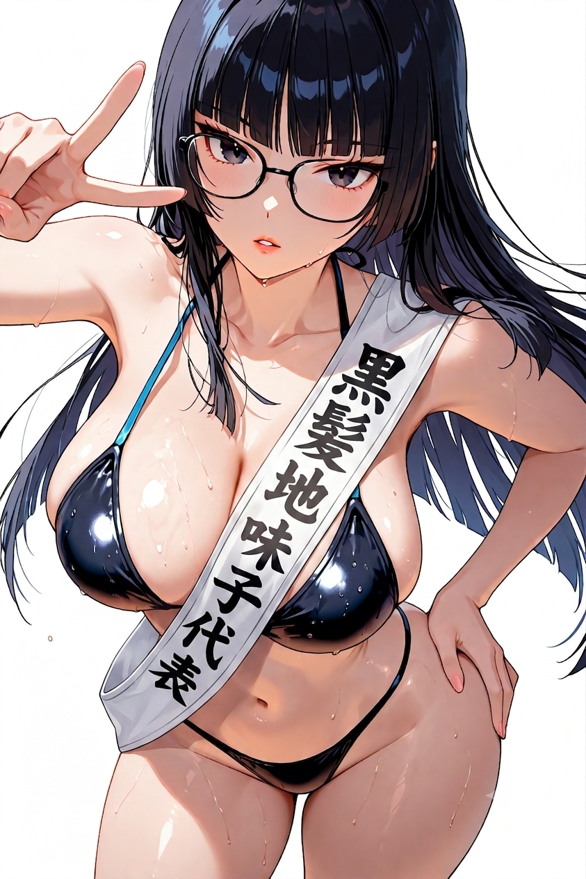 黒髪地味子代表  蓼科杏樹