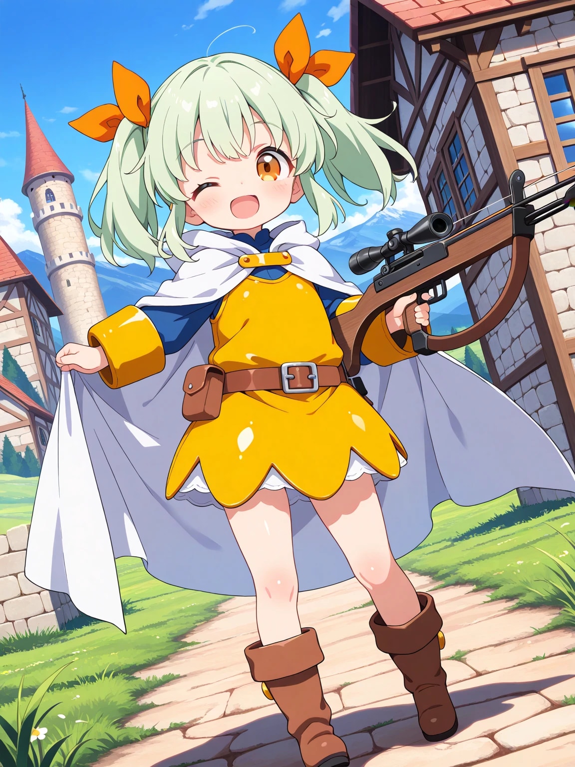 戦士りお | の人気AIイラスト・グラビア